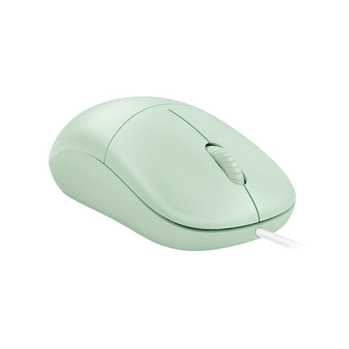MicroPack M-105-GN Essential Wired Optical Mouse (Green)