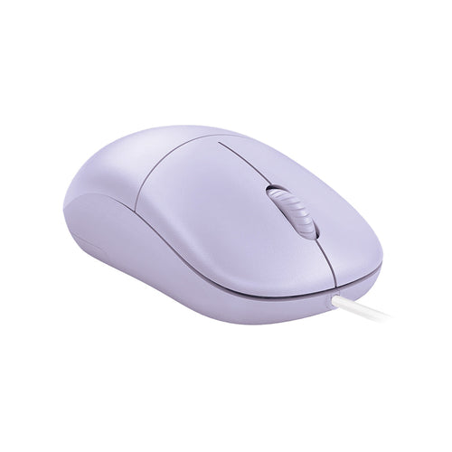 MicroPack M-105-PL Essential Wired Optical Mouse (Purple)