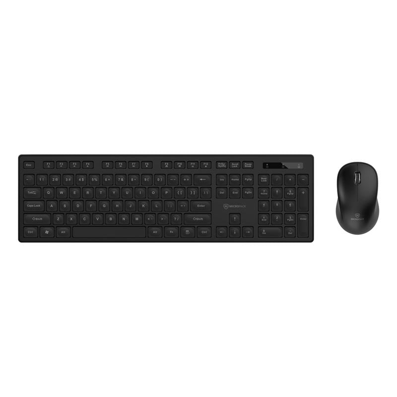 MicroPack KM-237W-EN-BK iFree Lite 2 Wireless Combo (Black)