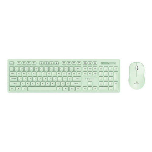 MicroPack KM-237W-EN-GN iFree Lite 2 Wireless Combo, Green