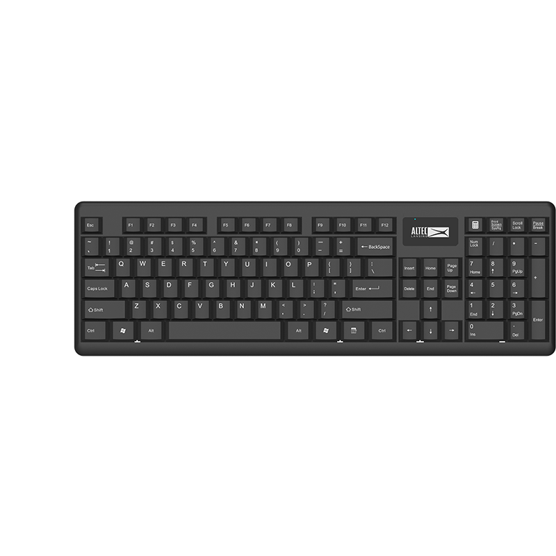 Altec Lansing ALBC6314 Wireless KeyBoard & Mouse Combo
