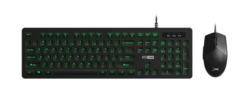 Altec Lansing ALGC8264 Wired Keyboard & Mouse Combo