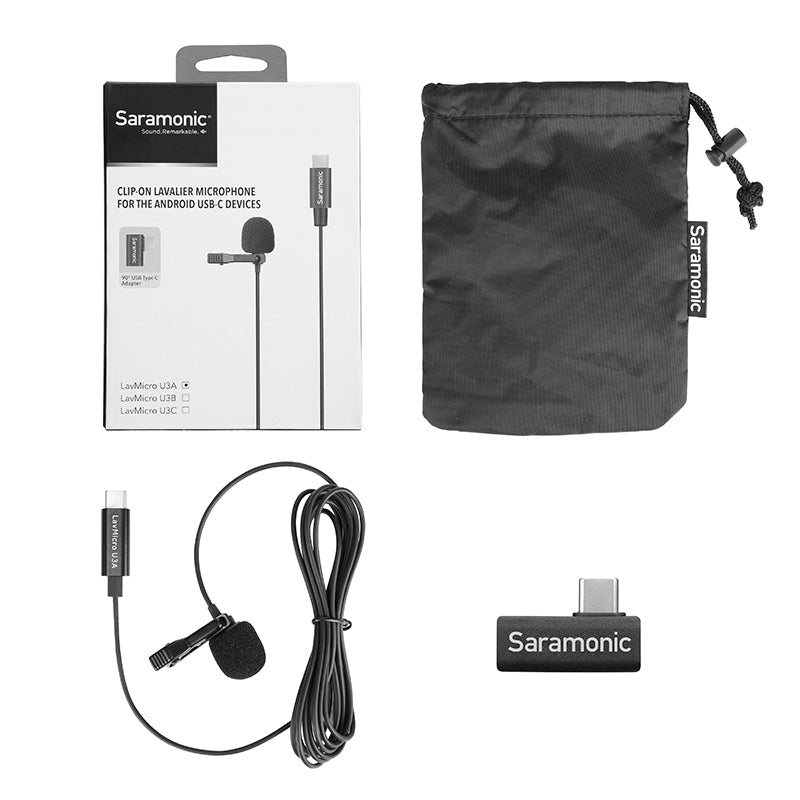 Saramonic LavMicro U3A Lavalier Mic For USB Type-C Device