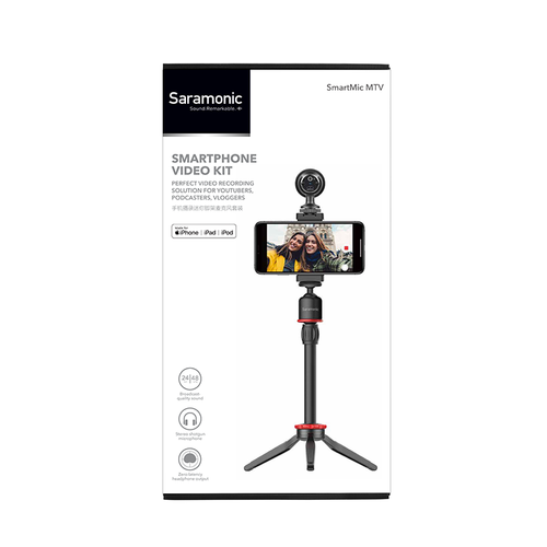 Saramonic SMC-SmartMic-MTV/Smartphone Vlog Combo Kit