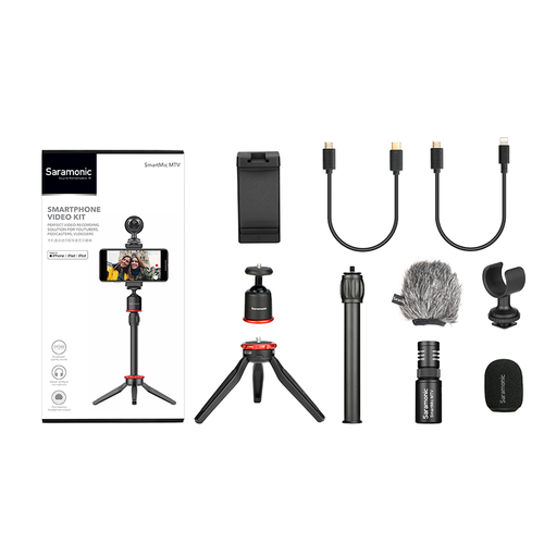 Saramonic SMC-SmartMic-MTV/Smartphone Vlog Combo Kit