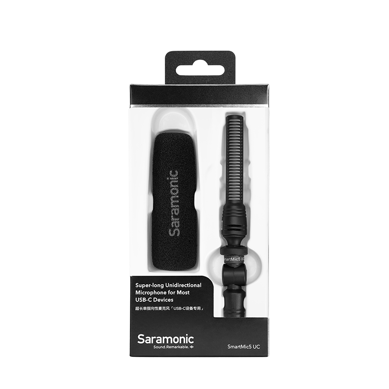 Saramonic SMC-SmartMic5UC/SuperCardio Shotgun Flexible Microphone