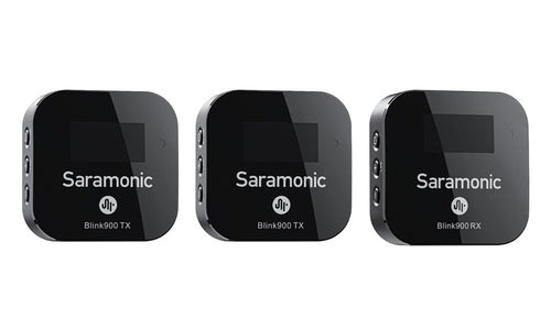 Saramonic/SMC-Blink900-B2/3.5MM 2.4G Dual Channel Wireless Microphone Kit