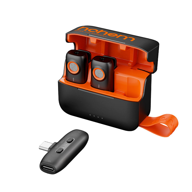 Hohem USB-C Microphone MIC-01 (2TX + 1RX + Charging Case)