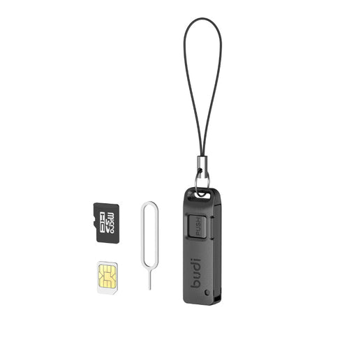 Budi CP577B SIM Card Ejection Pin SIM/TF Card Storage
