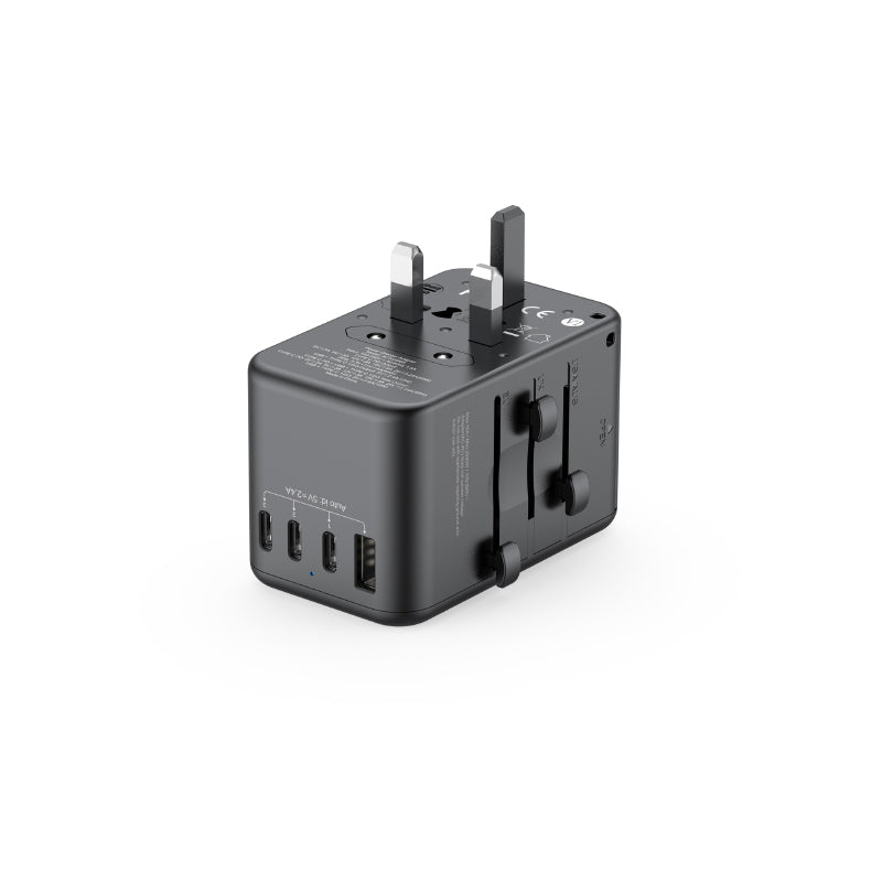 Budi AC355B65 65W GaN Global Travel Charger with Storage Box