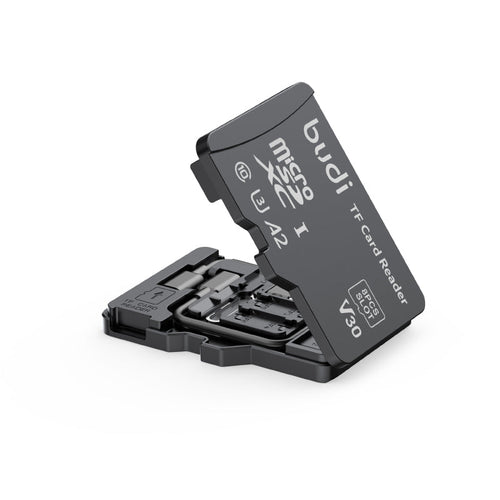 Budi CP580B TF Card Reader with TF Card Appearance