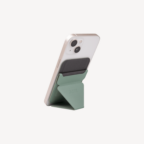 Moft MagSafe Comp. Snap-On Phone Stand & Wallet (Seafoam)
