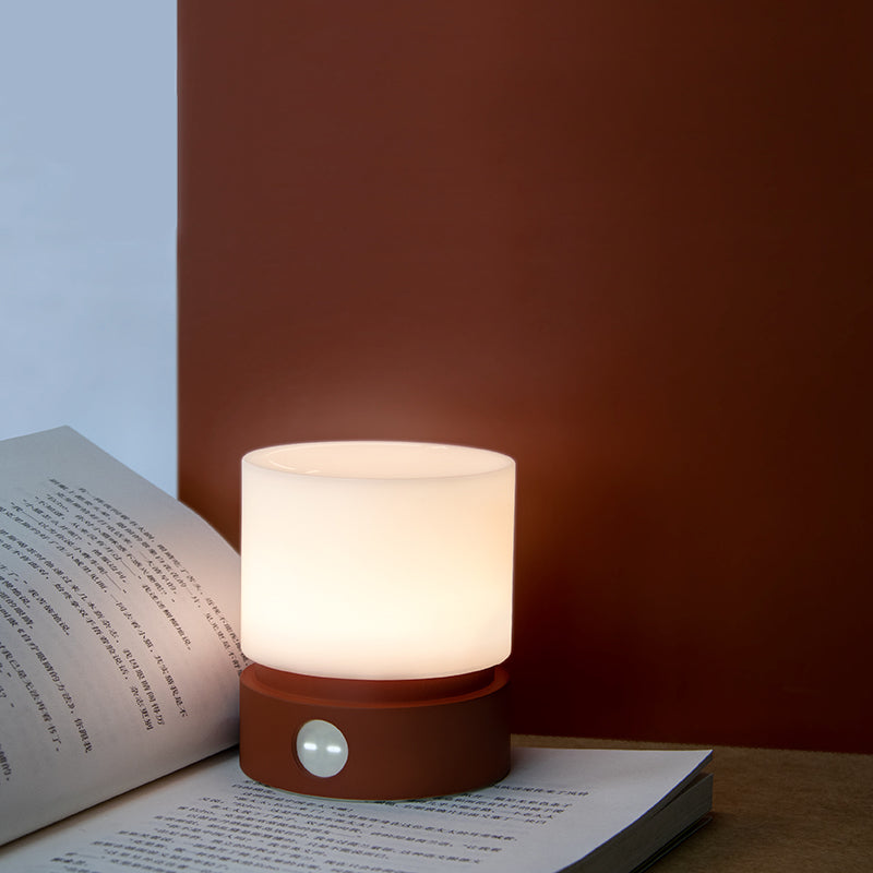 HBK HBKYZD-01 Cylindrical Night Light (Cinnamon)