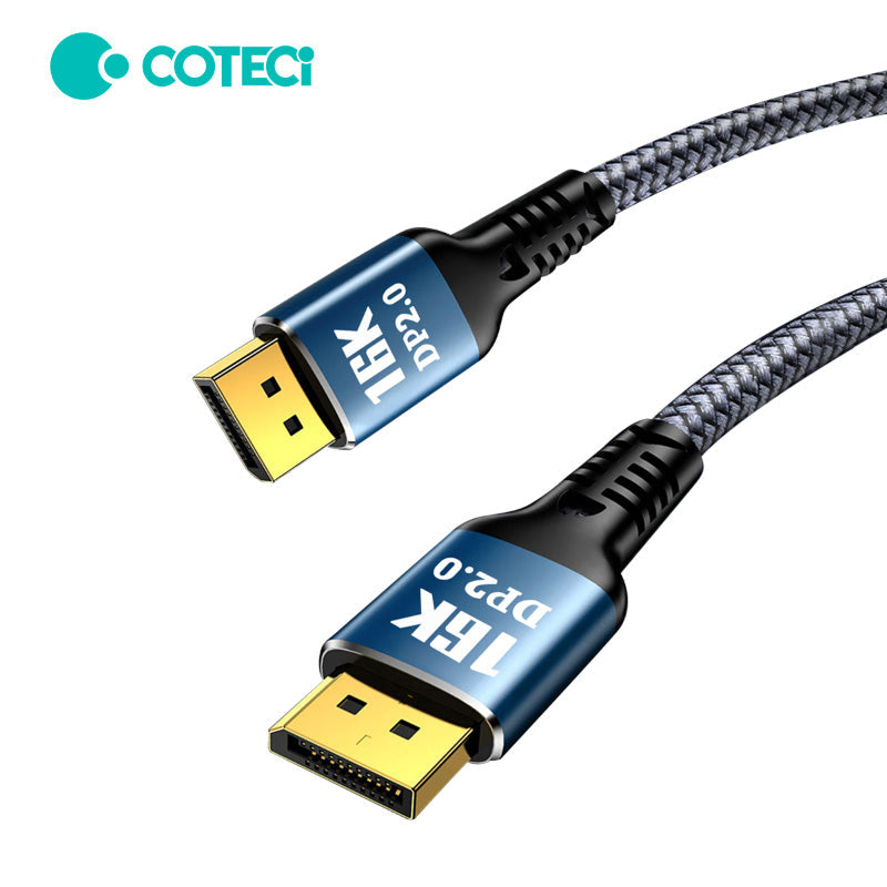 COTECi Display Port 2.0 16K Cable 1M