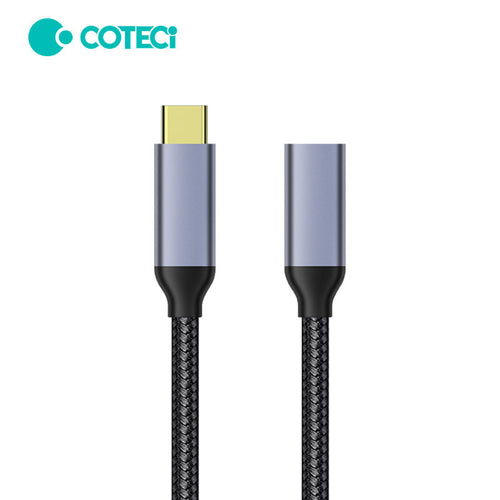 COTECi USB3.1 Type-C Male to Female Extension Cable 1M