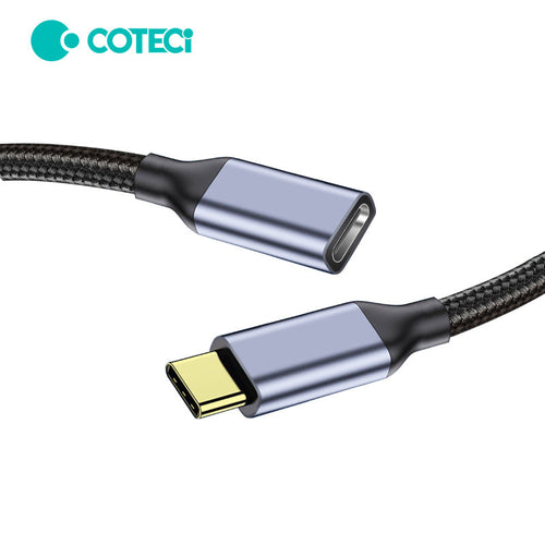 COTECi USB3.1 Type-C Male to Female Extension Cable 1M