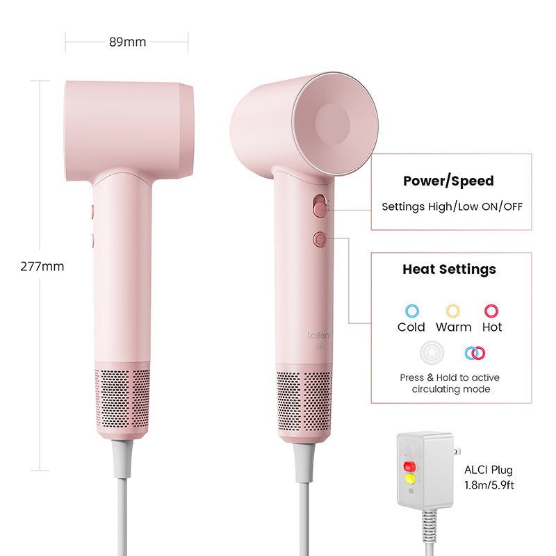 Laifen Swift SE Hair Dryer (Light Pink)