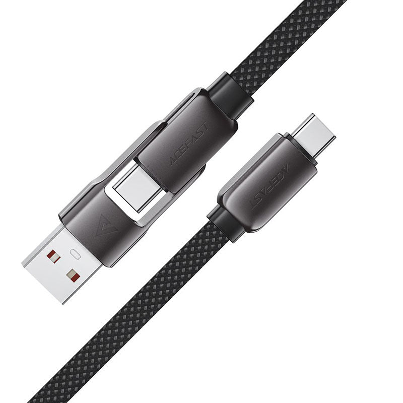 Acefast C13-04 USB-A / USB-C to USB-C Charging Data Cable 1.2M