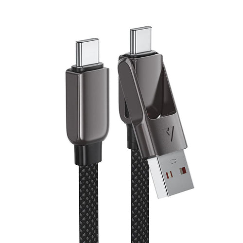 Acefast C13-04 USB-A / USB-C to USB-C Charging Data Cable 1.2M