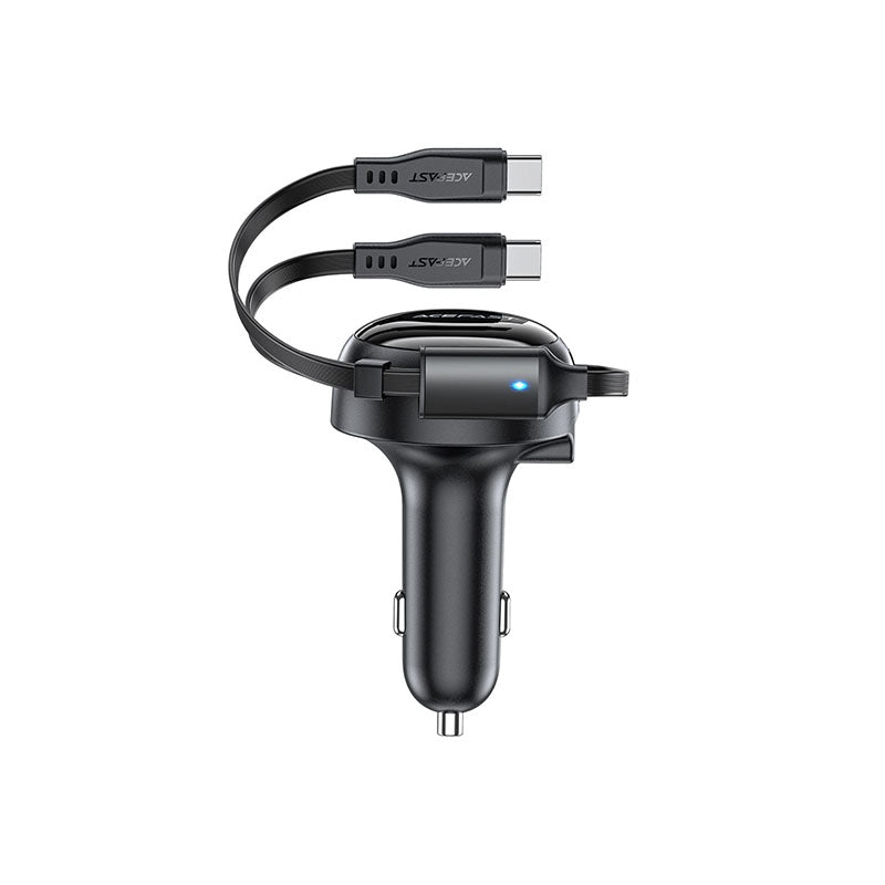 Acefast B13 53W 2-In-1 Fast Car Charger.