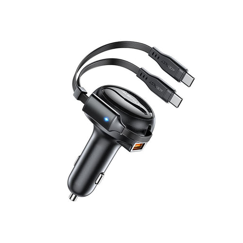 Acefast B13 53W 2-In-1 Fast Car Charger.