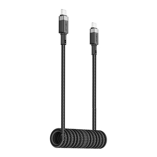 Acefast C14-03 60W USB-C to USB-C Spring Charging Data Cable 1.2M