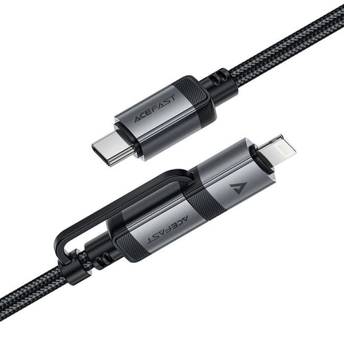 Acefast C20-01 USB-C to Lightning / USB-C Charging Data Cable 1.2M