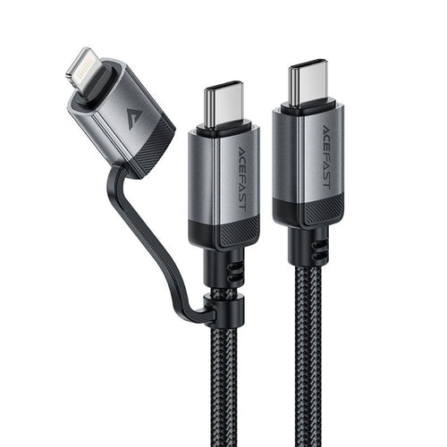Acefast C20-01 USB-C to Lightning / USB-C Charging Data Cable 1.2M