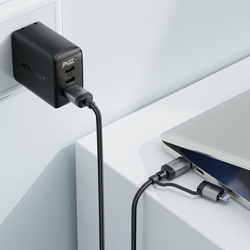 Acefast C20-01 USB-C to Lightning / USB-C Charging Data Cable 1.2M