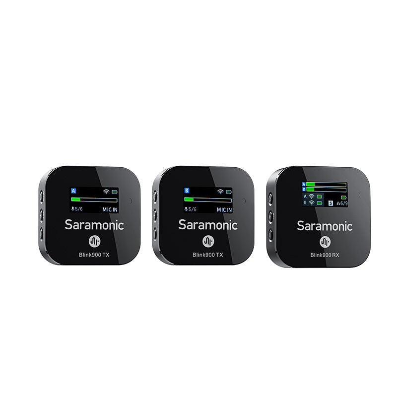 Saramonic SMC-Blink900-B2S/Advanced 2.4GHz Dual Wireless Microphone System