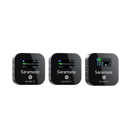 Saramonic SMC-Blink900-B2S/Advanced 2.4GHz Dual Wireless Microphone System