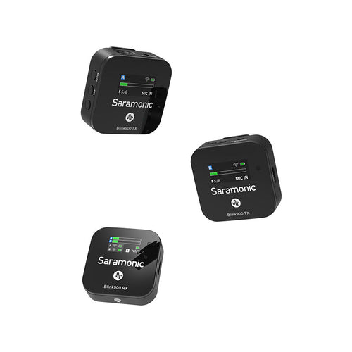 Saramonic SMC-Blink900-B2S/Advanced 2.4GHz Dual Wireless Microphone System