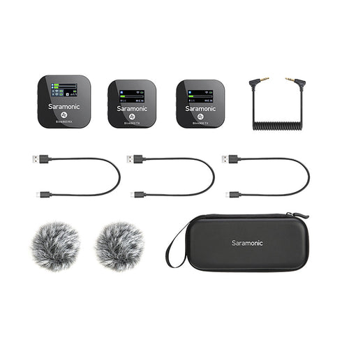 Saramonic SMC-Blink900-B2S/Advanced 2.4GHz Dual Wireless Microphone System