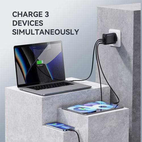 Voltme Revo 67 67W 2C+1A Wall Charge (White)