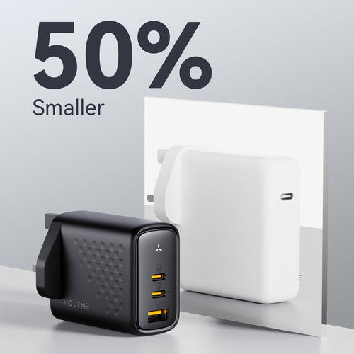 Voltme Revo 67 67W 2C+1A Wall Charge (White)