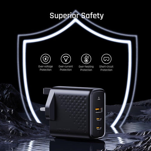 Voltme Revo 100 100W 2C+1A Wall Charge (Black)