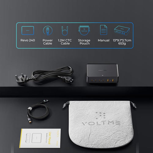 Voltme Revo 240 240W 4C+2A PD3.1 Power Hub