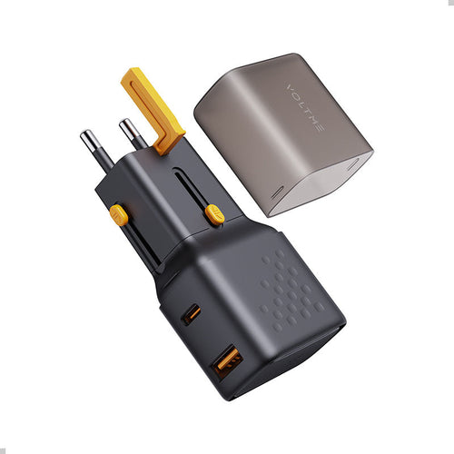 Voltme F4025 VITO 35 1A+1C Travel Adapter (Black)