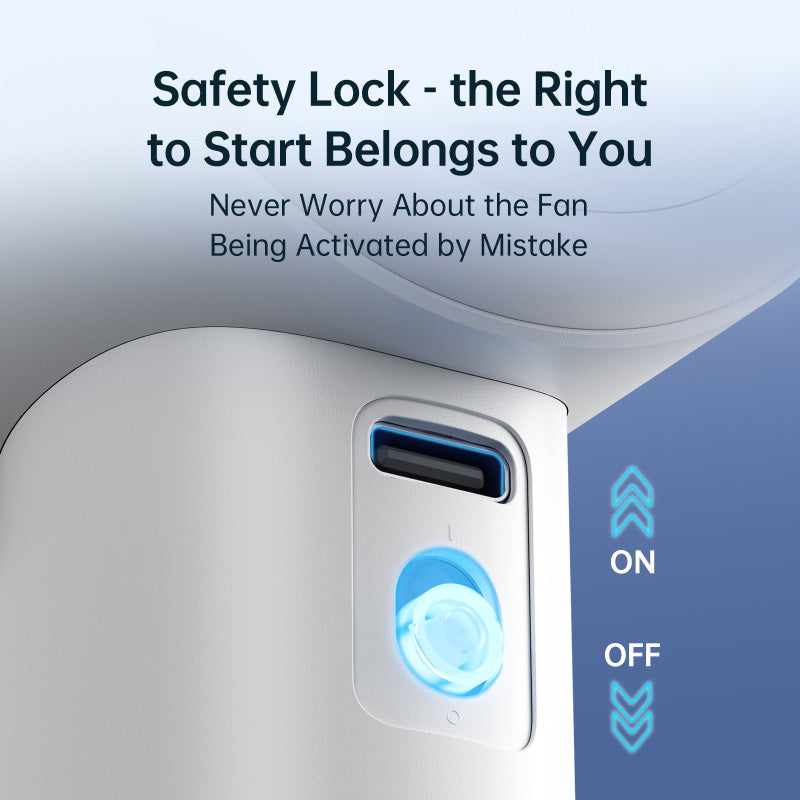 Jisulife FA53 Pro 1 ABS White Handheld Fan (White) – Challenger