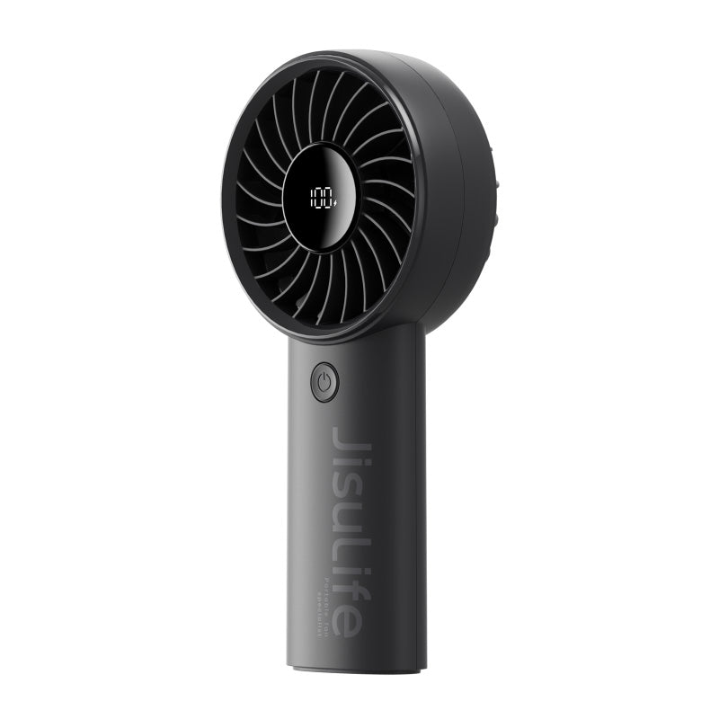 Jisulife Life 4-Black Handheld Fan 3600mAh (Black)