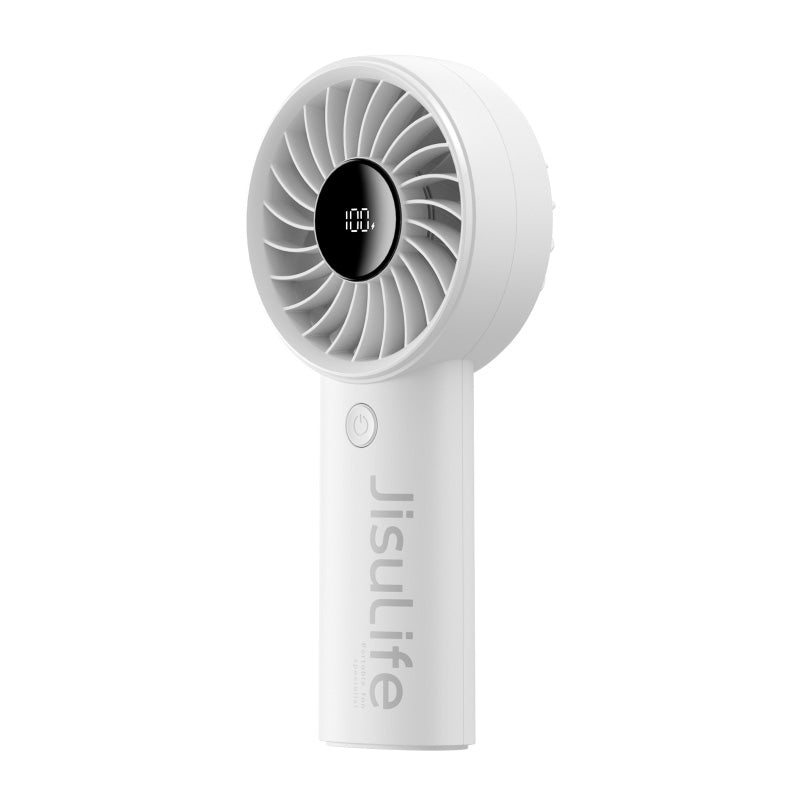 Jisulife Life 4-White Handheld Fan 5000mAh (White)