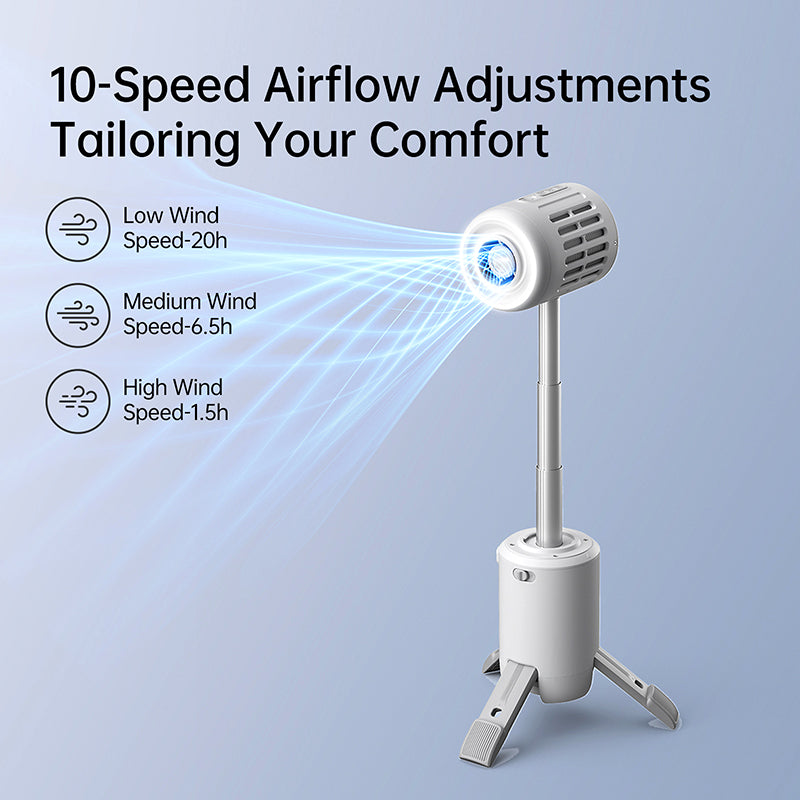 Jisulife Outdoor Fan Ultra1 (13500mAh) - Light Grey