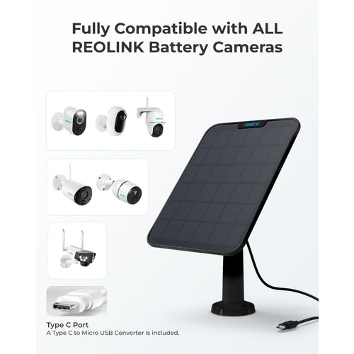 Reolink Solar Panel 2 (Black)