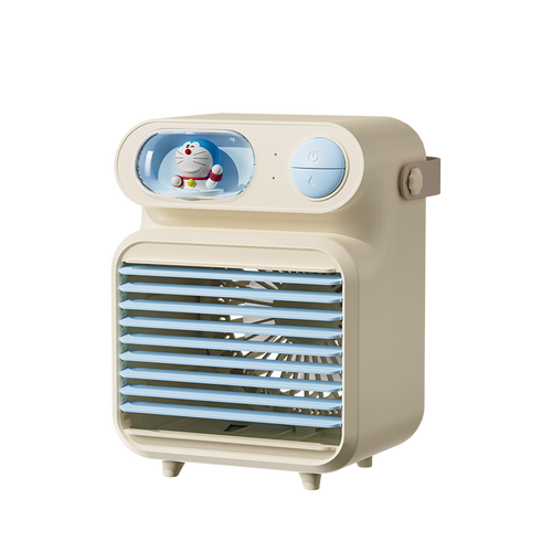 Doraemon Desktop Water Cooling Fan (White)
