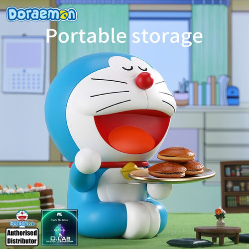 Doraemon Gold Plate Storage Doll (23cm)
