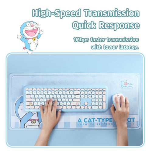 Doraemon Mouse and Keyboard Set