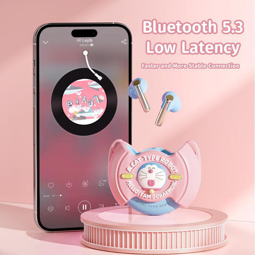 Doraemon Rotating TWS Earphone