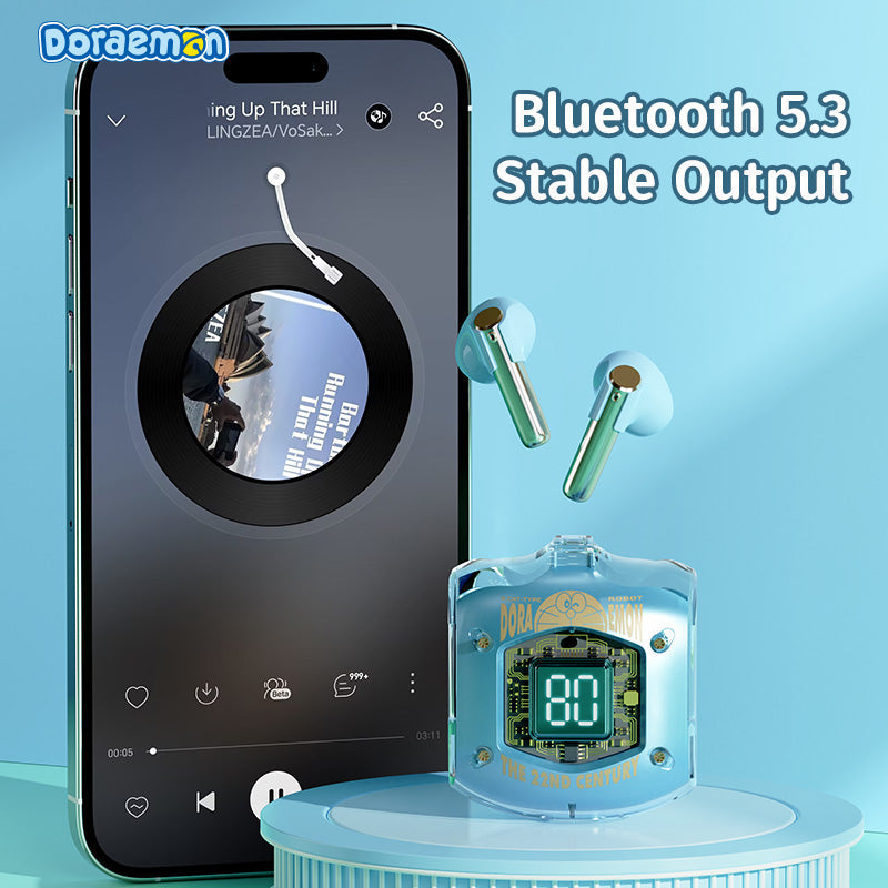 Doraemon Air Bubble TWS Bluetooth Earphones