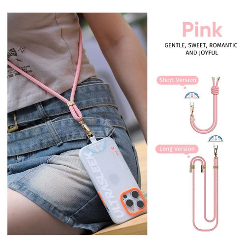 Doraemon Lanyard Pendant Dorayaki Passion (Brown)
