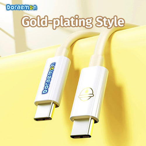 Doraemon PD Fast Charging Cable C-C 100W/6A 1M